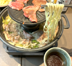 焼しゃぶしゃぶダイニング しゅうまる 〆のラーメン